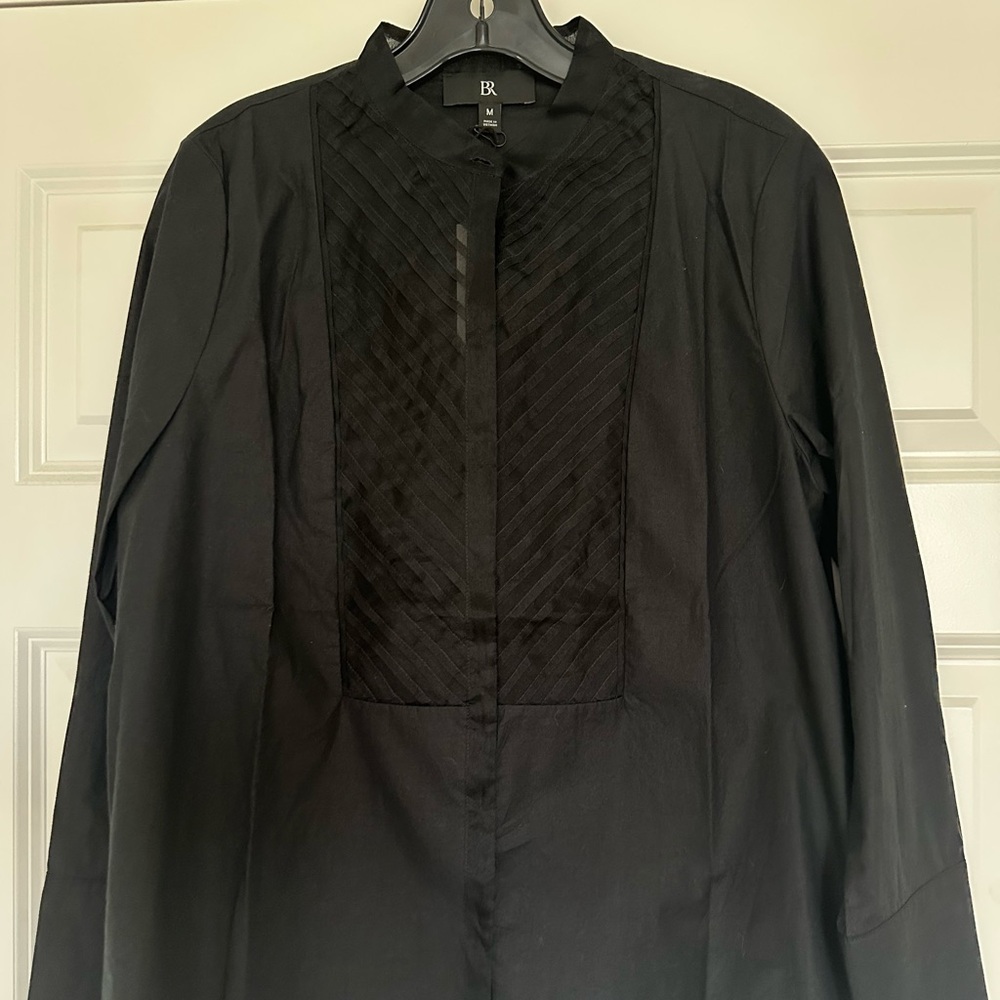 Tuxedo blouse